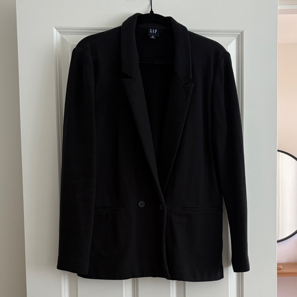 GAP Classic Knit Black Blazer